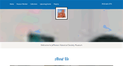 Desktop Screenshot of jeffersonmuseum.com